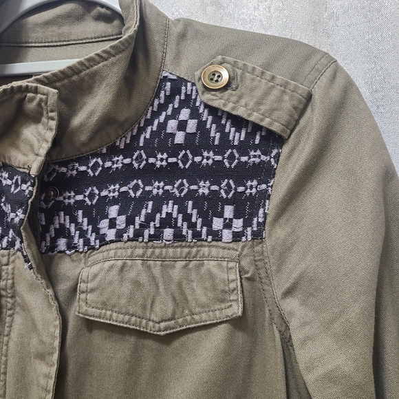 MUDD Military Jacket Embroidery size Large - Picture 6 of 16